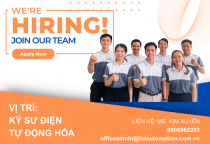 [LTD TUYỂN DỤNG THÁNG 7/2025] KỸ SƯ ĐIỆN TỰ ĐỘNG CÔNG NGHIỆP – THU NHẬP THỎA THUẬN