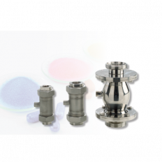 Pinch Valve with pneumatic sealing and threaded connection