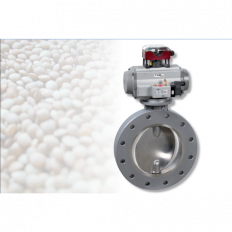 Butterfly Valve, metallic seated, full flange design – for use in the control range up to 280°C