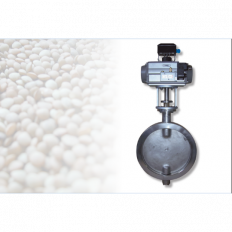 Butterfly Valve, metallic seated, wafer design – shut off and control valve for the high temperature range