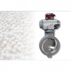 Absperrklappe, Butterfly Valve, metallic seated, wafer design – shut off and control valve up to 280°C