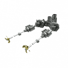 System solutions for marine propulsion system