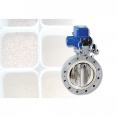 Special Valve to prevent formation of bridges with continuous support and shut-off of bulk and granules