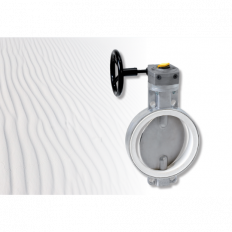 Butterfly Valve with worm gear