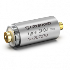 CRY3503 1/2" Preamplifier, IEPE, Microdot Connector, Very Short