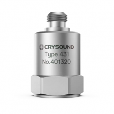 CRY431 IEPE Accelerometer, 1 Axis, 5mv/g, ±1000g pk, 1Hz to 12kHz