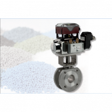 Compact Ball Valve with flange connection, full bore up to DN 100, from DN 125 with reduced bore, standard in anti static design