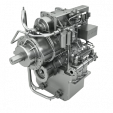 T²RECS gear unit for single engine ships