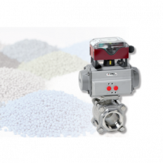 Ball Valve 3-piece design, PN 63 with threaded or welded connection