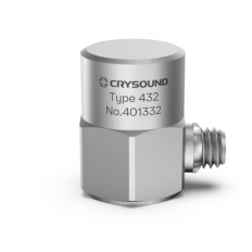 CRY432 Accelerometer, 1 Axis, 5mv/g, ±1000g pk, 1Hz to 12kHz