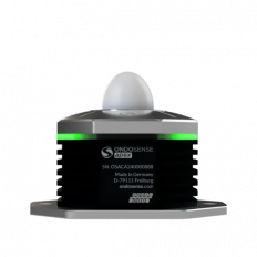 Radar distance sensor with micrometer accuracy.