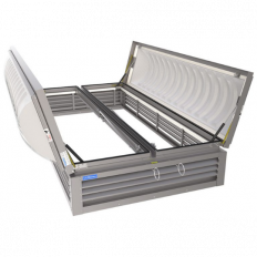 Sunoptics Signature Series SVT2 UL Listed and FM Approved Prismatic Polycarbonate Smoke Vents