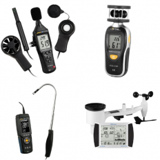 Air Quality Meter -  Air Velocity Meter - Airflow Meter