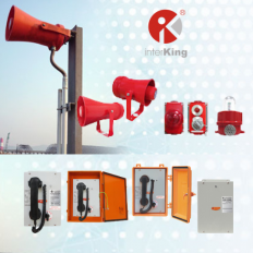 Trạm điện thoại gắn tường trong nhà công nghiệp K35AG0 / K31AG0 INTERKING Việt Nam