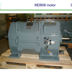 Động Cơ DC Nidec Ansaldo MD800 "Mill Series": Chuẩn Mực AISE Cho Động Cơ Phụ Trợ Ngành Thép