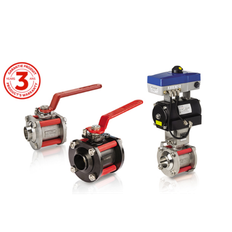 3 PIECE BALL VALVES