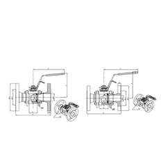 Series PZ4 - 3-Piece Ball Valves