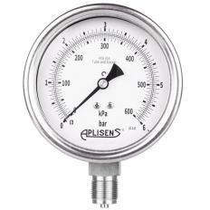 MS-100K, Industrial pressure gauge, Aplisens vietnam