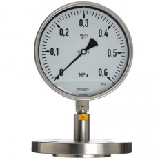 MS-100K, Pressure gauge with diaphragm seal, Aplisens vietnam