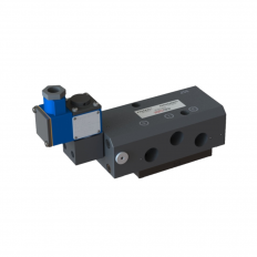 T45 - 1/2", BSP/NPT, Namur Mount, 3/2, 5/2 or 5/3, Internal or External Pilot, Single or Dual Solenoid