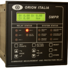 SMPR-155, SMPR-155 Orion Italia, Rơ le bảo vệ dòng điện SMPR-155, Đại lý Orion Italia Việt Nam