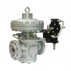 High - medium pressure gas regulators-Pilot operated-Reflux 819