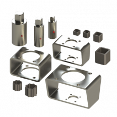 Mounting kids square reducers