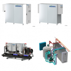 Industrial heat pumps