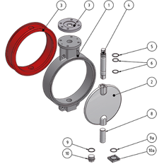 butterfly valve | DKZ 110