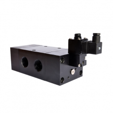 E83 - 1", BSP/NPT, Remote Mount, 3/2, Internal or External Pilot, Single or Dual Solenoid