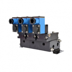 E23-V - 1/4", BSP/NPT, Mainfold Mount, 3/2, Internal or External Pilot, Upto 10 Banks