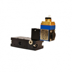 E23 - 1/4", BSP/NPT, Remote Mount, 3/2, Internal or External Pilot, Single or Dual Solenoid