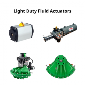 Light Duty Fluid Actuators