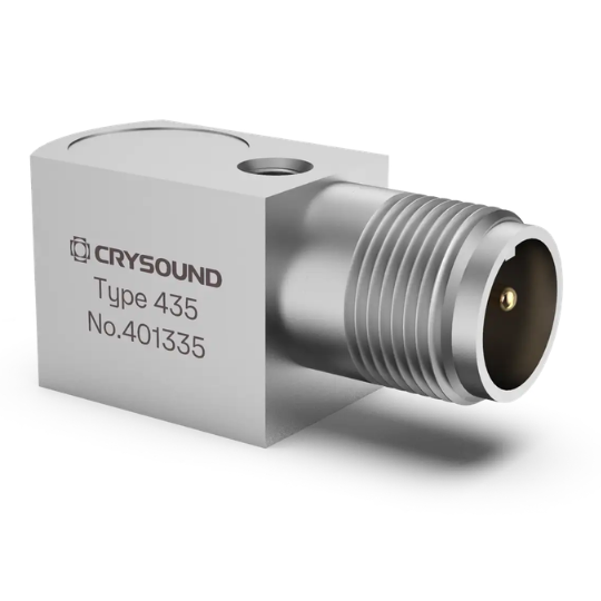 CRY435 Accelerometer, 1 Axis, 100mv/g, ±50g pk, 1Hz to 6kHz