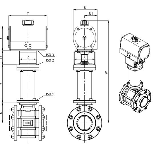 Van Bi Cryogenic Meca-Inox PY4 CY DN65-100 Việt Nam | LTD