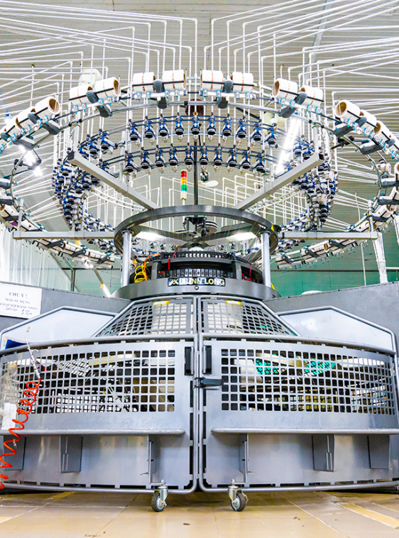 Điều khiển chuyển động cho ngành dệt nhuộm