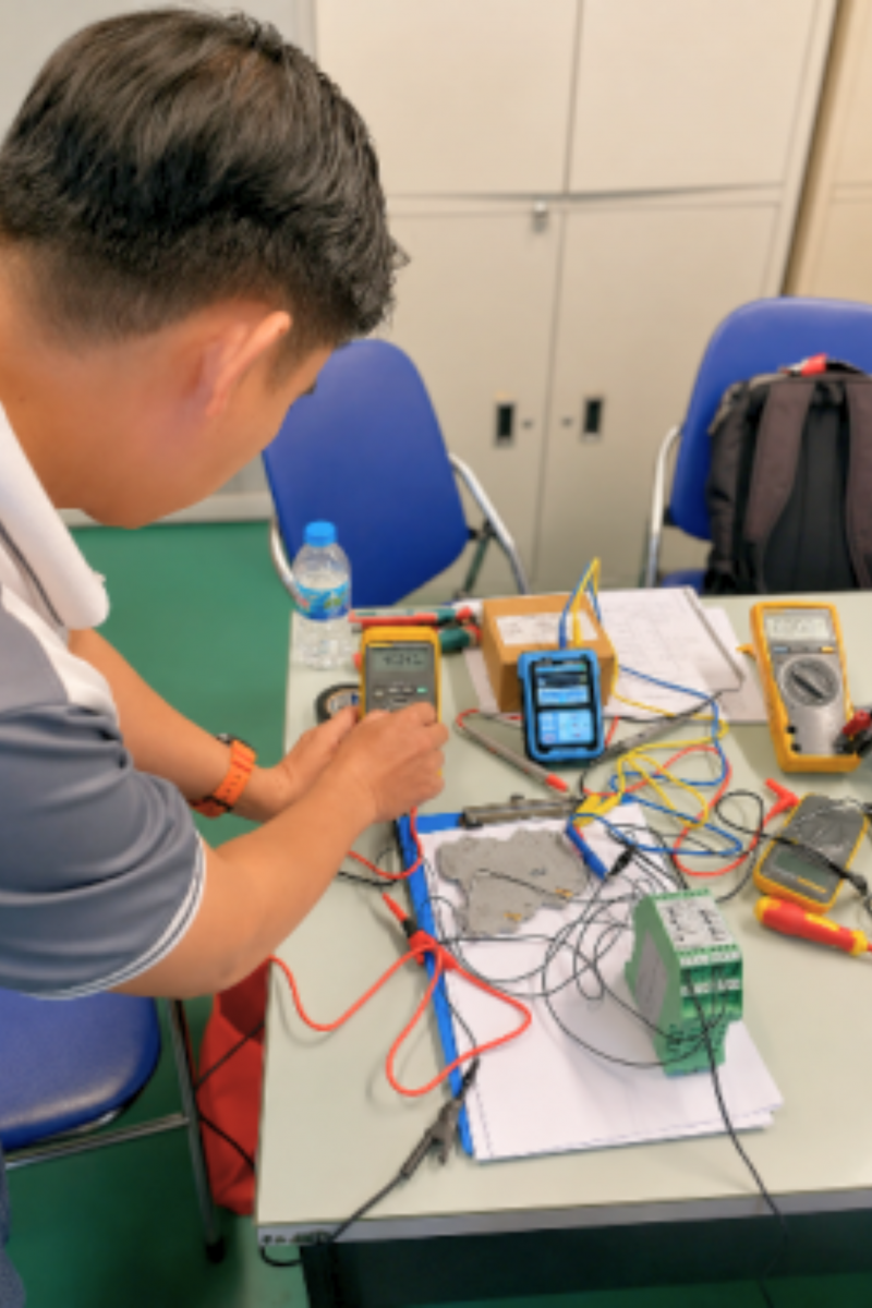 Khảo sát thực tế hệ thống điều khiển thủy lực máy cán tôn - LTD Automation