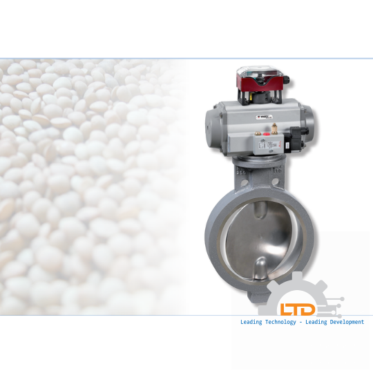 Absperrklappe, Butterfly Valve, metallic seated, wafer design – shut off and control valve up to 280°C