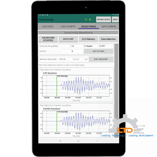 SonoConfig™ Instrument Interface Software