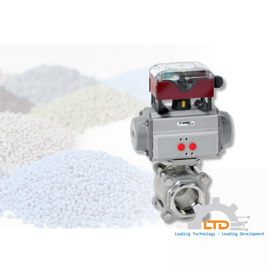 Ball Valve 3-piece design, PN 63 with threaded or welded connection