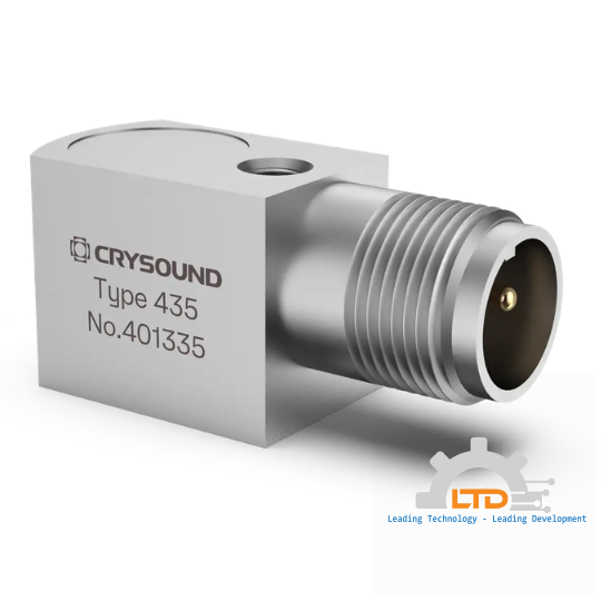 CRY435 Accelerometer, 1 Axis, 100mv/g, ±50g pk, 1Hz to 6kHz