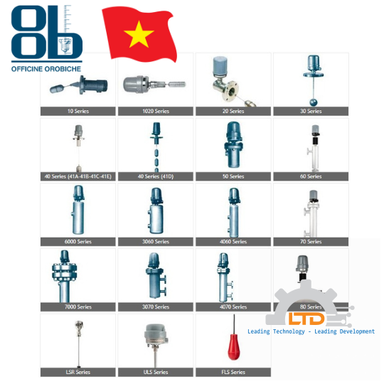 41C.A.2M2.WP OFFICINE OROBICHE VIỆT NAM - công tắc đo mức dạng phao chịu nhiệt +135 °C
