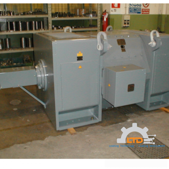 Động Cơ DC Nidec Ansaldo GH500 – GH630 (6 Poles): Sức Mạnh Mô-Men Xoắn Cho Công Nghiệp Hạng Nặng