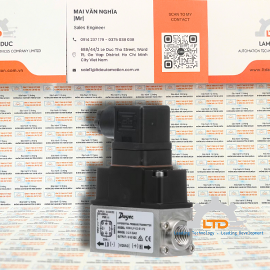 629HLP-06-P2-S1, Differential Pressure Transmitter, Dwyer vietnam