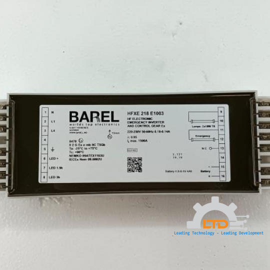 Type: HFXE 236 E1003 230V (replace for HFXE 236 S241)art. 12673 - Combined Emergency Inverter and Elec. Ballast, BAREL Vietnam