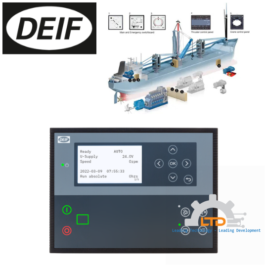 Double frequency meter 2FTQ & 2FQ DEIF Việt Nam