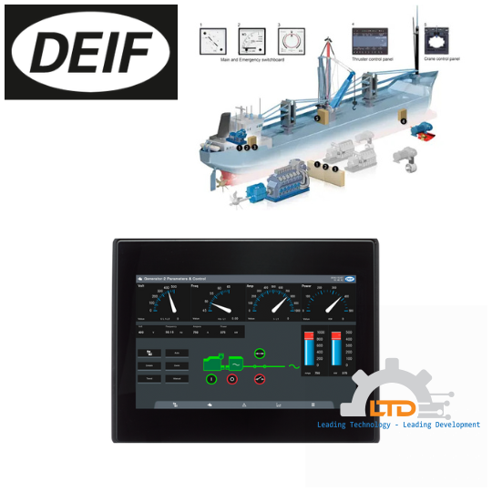 Giao diện đồ họa nâng cao AGI 400 DEIF Việt Nam
