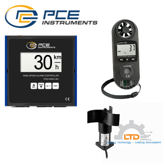 Máy đo gió , trạm đo gió PCE-HVAC 2
