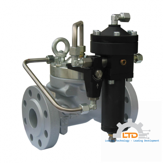High - medium pressure gas regulators-Pilot operated-Aperflux 101