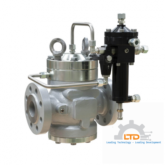 High - medium pressure gas regulators-Pilot operated-ASX 176